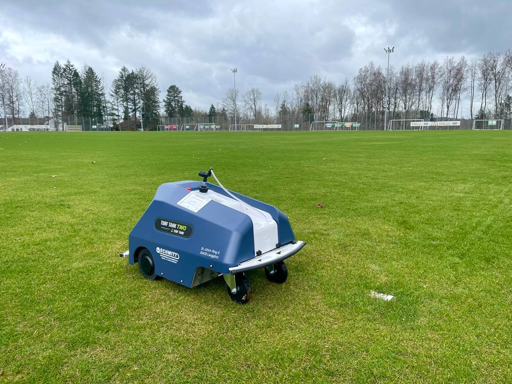 Markier-Roboter im Einsatz