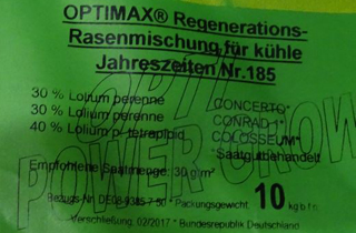 Regenerationsmischung mit tetraploider Lolium perenne-Sorte.